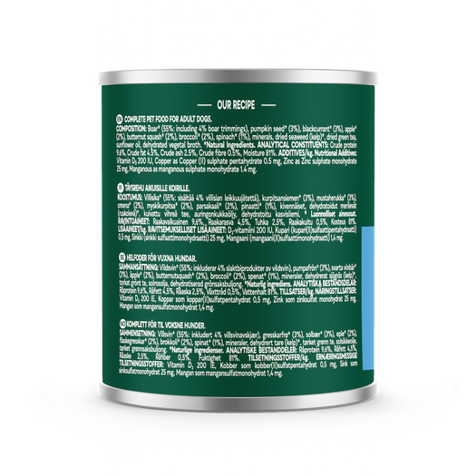Wild Boar with Superfoods Can image number 1